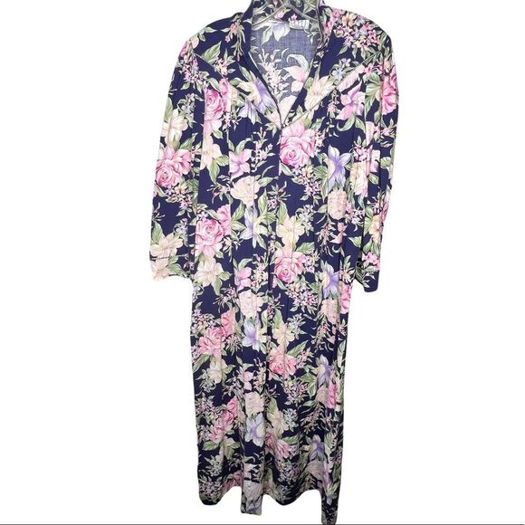 Vintage Appel‎ Floral Robe - Picture 1 of 6